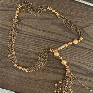 Tassel necklace